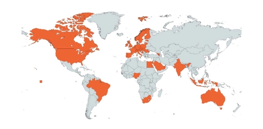 map of the jurisdictions that we serve